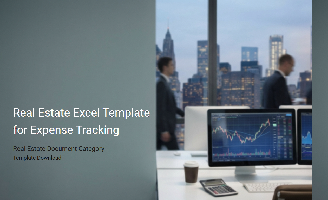 Comprehensive Real Estate Expense Tracking Template in Excel