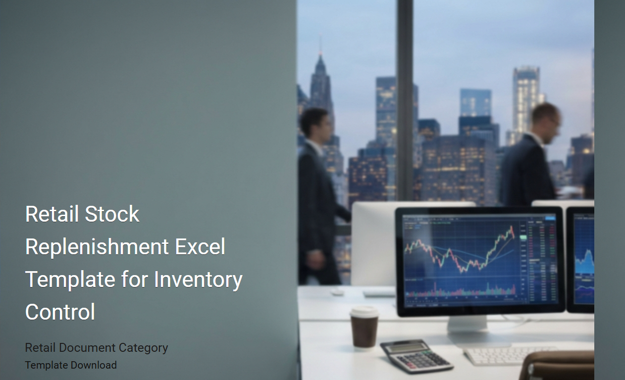 Retail Inventory Replenishment Excel Template for Enhanced Stock Control