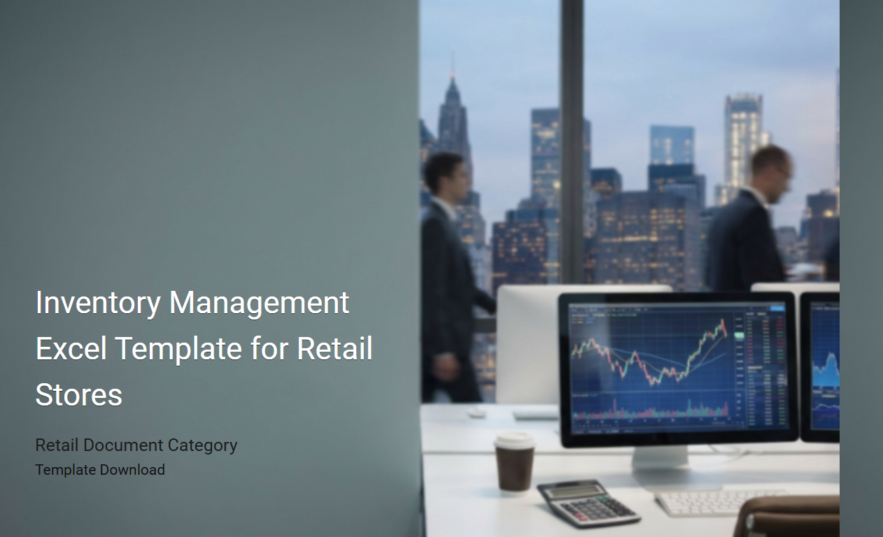 Comprehensive Inventory Management Excel Template for Retail Store Operations
