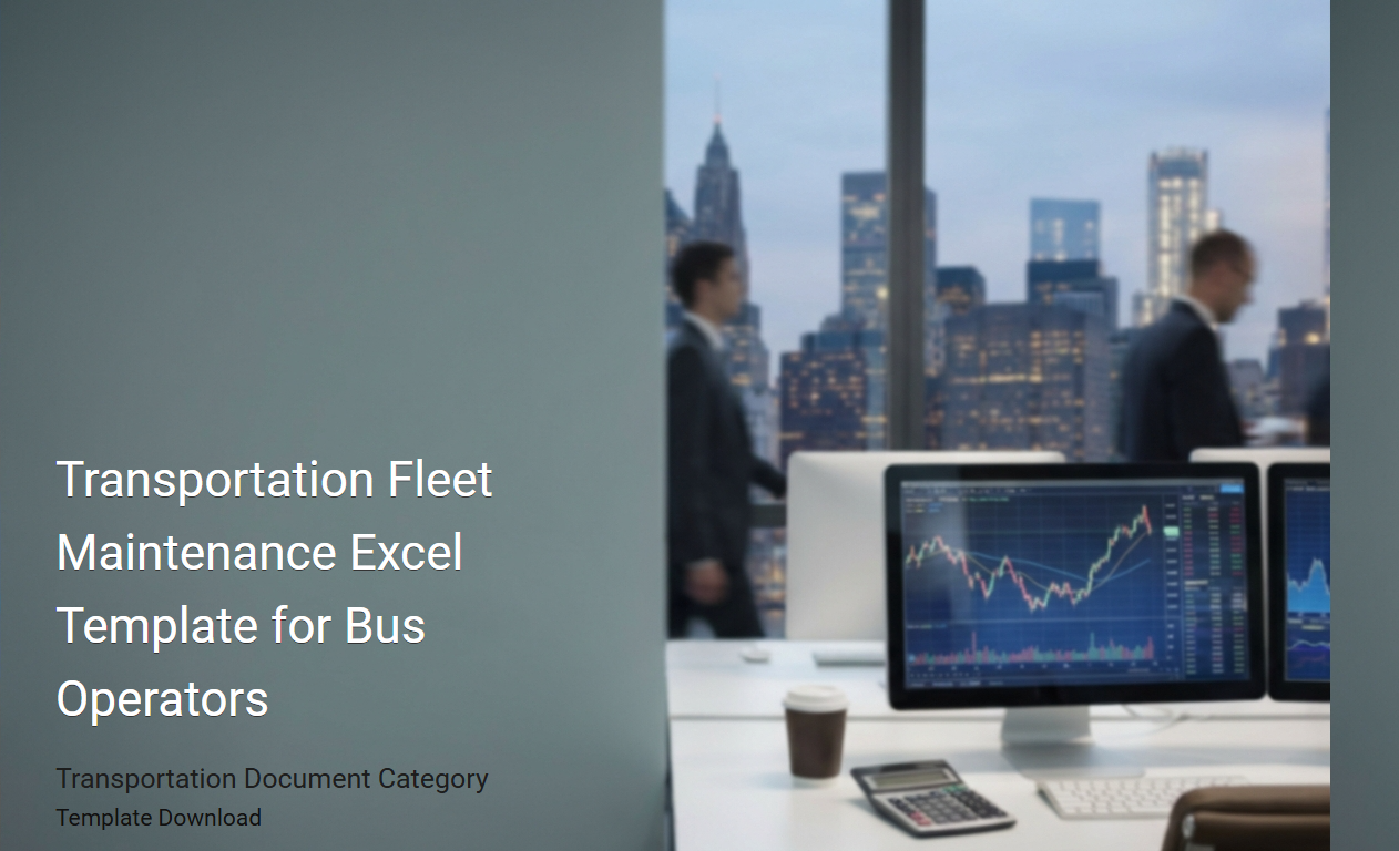 Optimized Excel Template for Streamlined Fleet Maintenance Management in Bus Operations