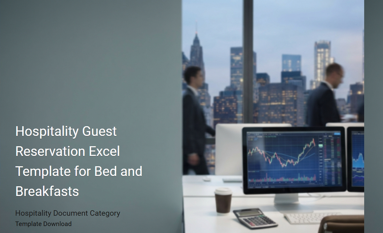 Comprehensive Guest Reservation Management Excel Template for Bed and Breakfasts