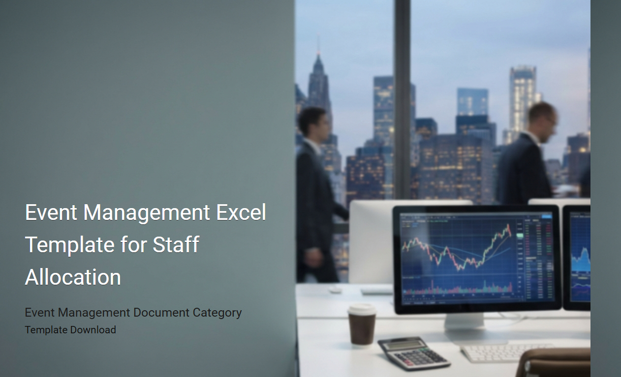 Comprehensive Excel Template for Efficient Staff Allocation in Event Management