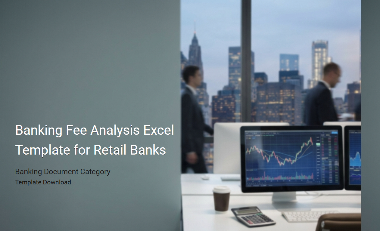 Comprehensive Banking Fee Analysis Excel Template for Retail Financial Institutions