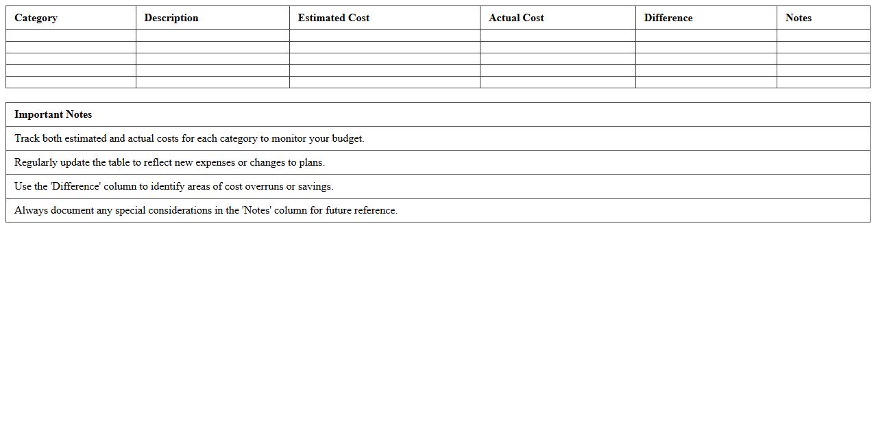 Event Budget Planning Excel Template for Nonprofits