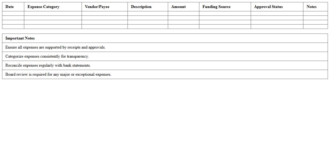 Board-Ready Nonprofit Financial Expense Overview