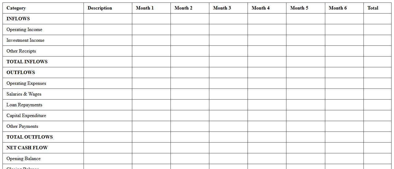 Cash Flow Analysis Excel Template for Financial Advisors