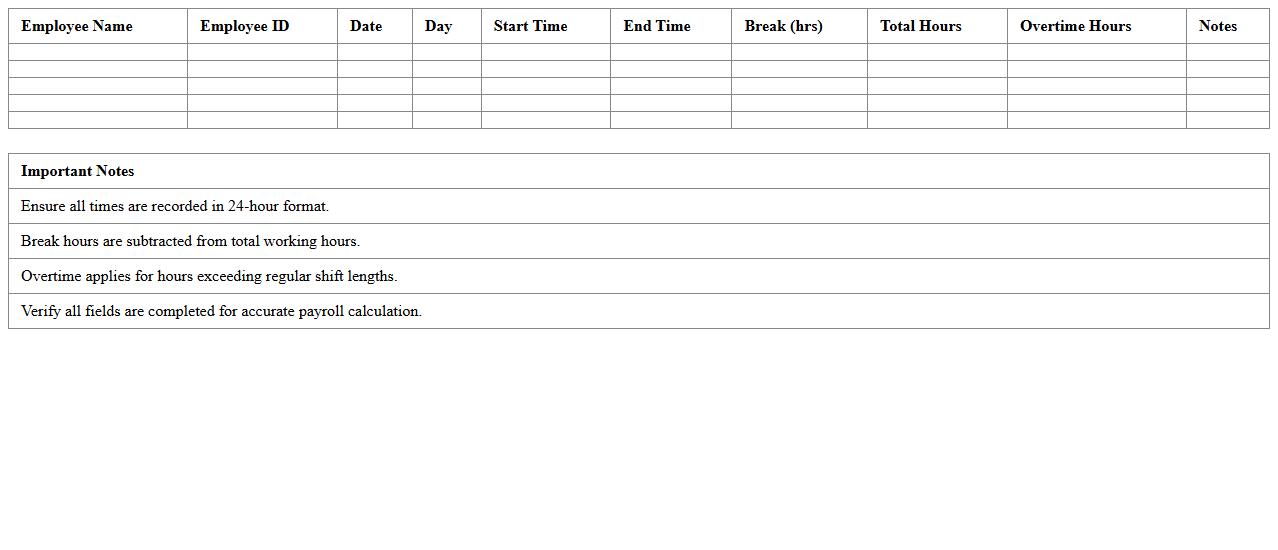 Harvest Staff Timesheet Calculator